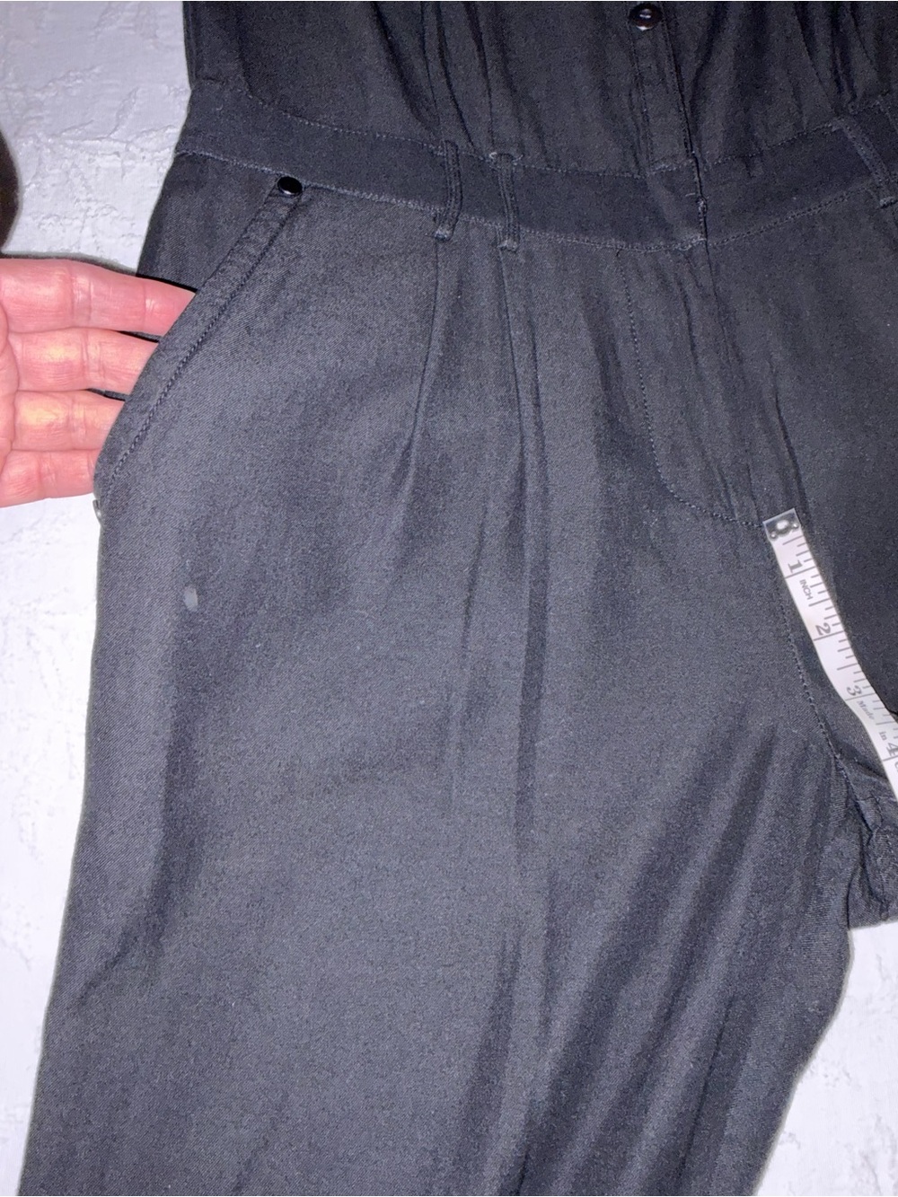Women's Black Jumpsuit - Picture 15 of 16